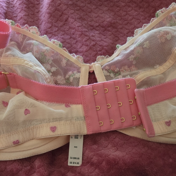 Victoria's Secret Dream Angels Pink Floral Bra - Picture 3 of 6